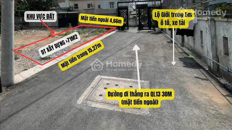 Bán gấp lô đất Hiệp Bình Phước giá rẻ - công chứng ngay ! Giá 100% mua đứt - Ảnh 3