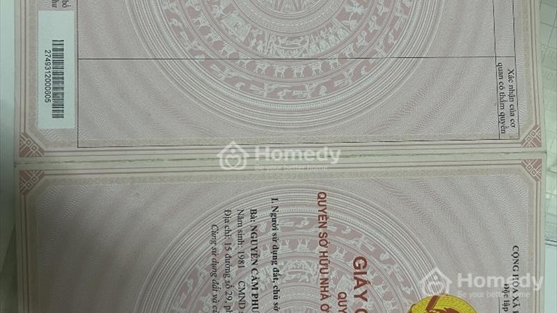 Cần bán nhà hẻm xe hơi, Đường Chuyên Dùng 9, Phường Phú Mỹ, Q7 - Ảnh 1