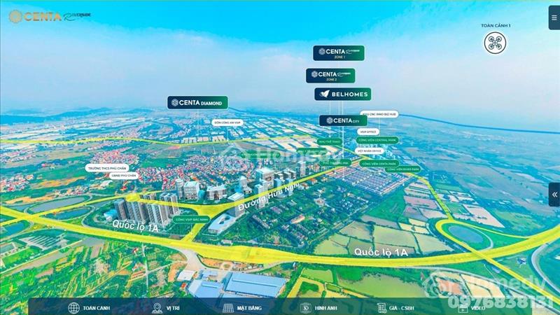 [Hàng Hiếm] Nhà 3 tầng Centa Riverside TỪ SƠN, cho thuê 180 triệu/năm - Ảnh 3