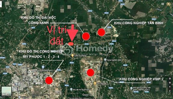 Đất Chánh Phú Hoà-TP.Bến Cát nhựa 6m thông gần các KCN-trường-chợ giá công nhân (175m2) - Ảnh 1