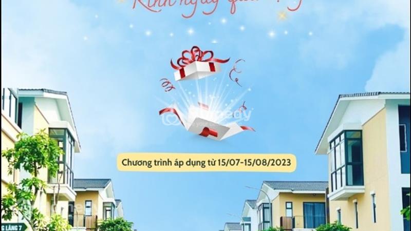 BÁN Nhà liền kề Sapphire Gem VSIP Hải Phòng GIÁ 40tr/m2 đường 15m - Ảnh 5
