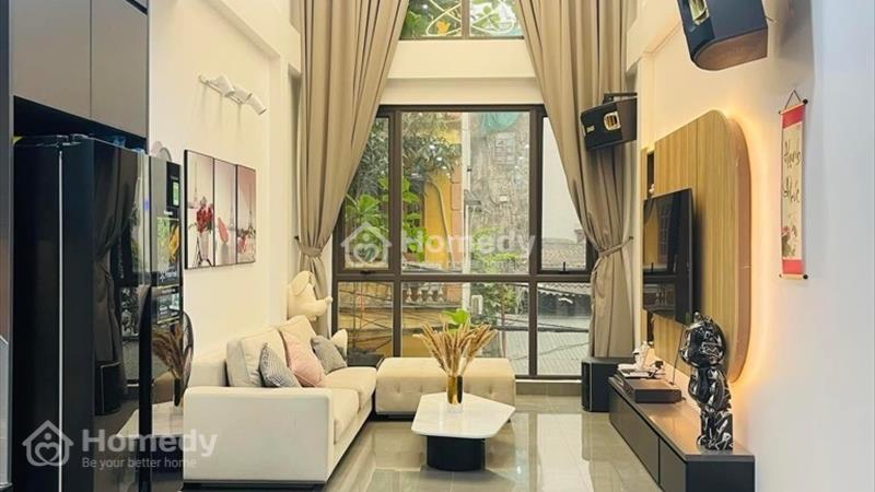 Bán nhà đền lừ 2 40m 6 tầng phân lô MT4,5m vỉa hè rộng chỉ 11,5 tỷ - Ảnh 1