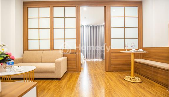 Cho thuê CHDV 1N tại phố Linh Lang, gần Lotte, Đại Sứ Quán Mỹ - Nhật. - Ảnh 1