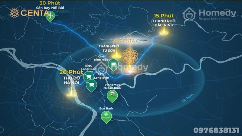 🔴 [Hàng Hiếm] Shophouse 120m2 ĐƯỜNG 61m2 #CentaRiverside, CHỈ 9.2 TỶ (bao thuế phí) - Ảnh 3