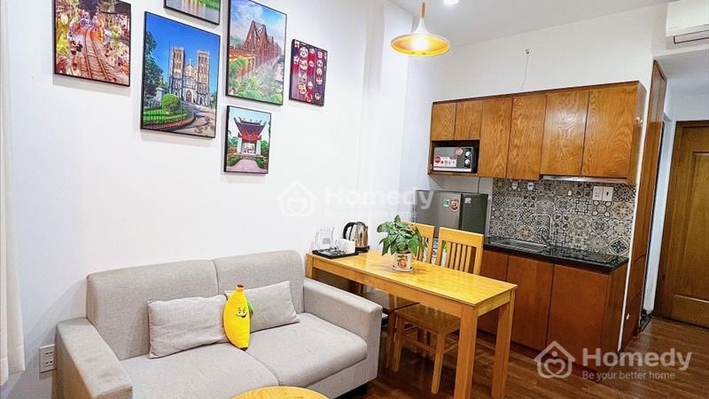 Cho thuê căn hộ tách phòng ngủ có nội thất tại Bạch Đằng gần công viên Gia Định - Ảnh 3