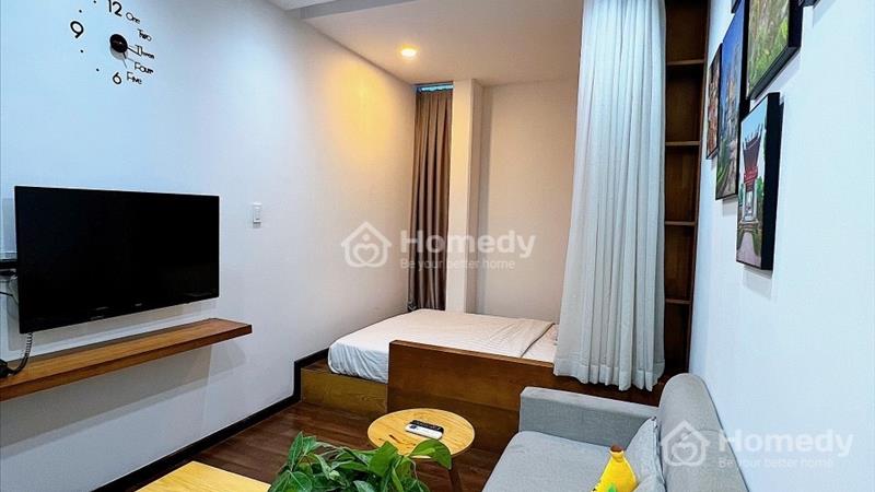 Cho thuê căn hộ tách phòng ngủ có nội thất tại Bạch Đằng gần công viên Gia Định - Ảnh 6
