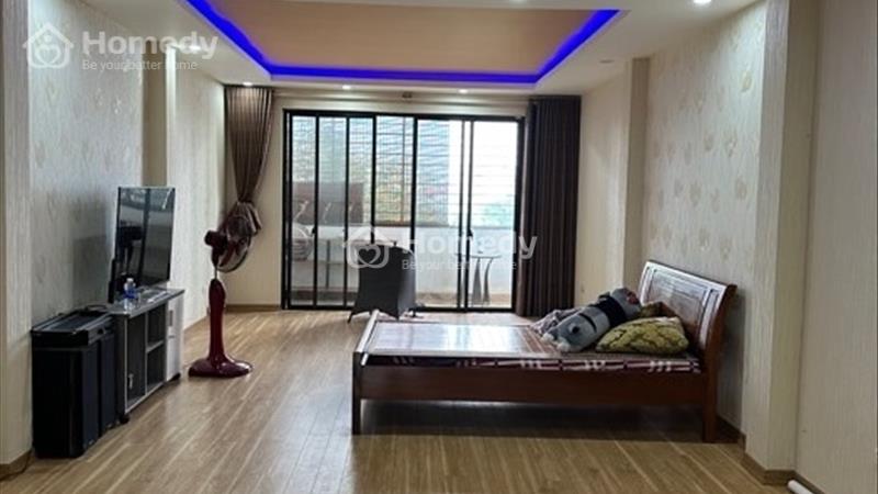 Bán nhà đền lừ 42m 6 tầng Mt4,5m vỉa hè rộng kinh doanh giá 11,5 tỷ - Ảnh 2