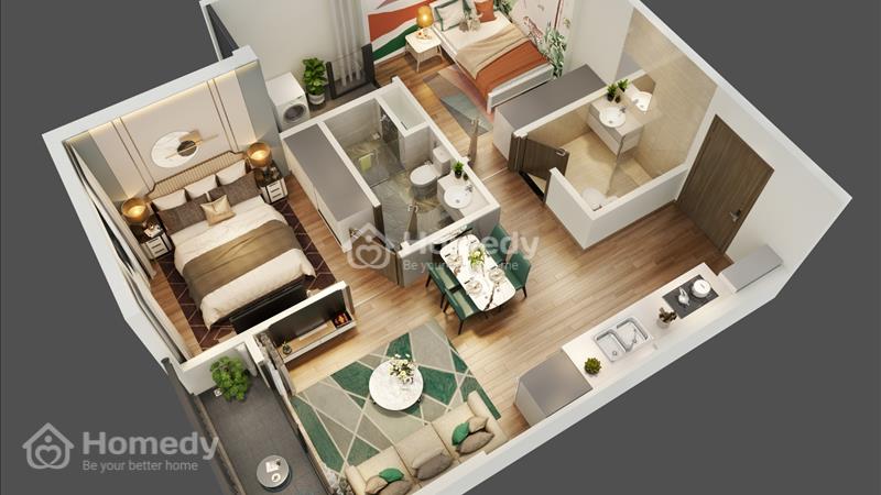 Mua nhà từ móng,quỹ căn Sola Park căn 1N,2N,3N, giá 2.1tỷ-2.8tỷ, ck thêm 3% cho KH booking,Vinhomes - Ảnh 3