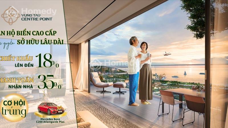 Căn Hộ Biển Cao Cấp Sở Hữu Lâu Dài - Ck đến 18% - Cam kết thuê 16tr/tháng - TT 35% nhận nhà - Ảnh 1