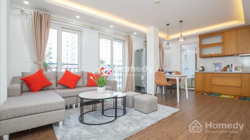 Cho thuê CHDV 1 ngủ 65m2 tại phố 523 Kim Mã, Ba Đình gần ĐSQ Mỹ - Nhật, TTTM Lotte, Metropolis - Ảnh 3
