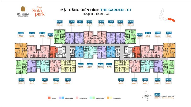 Mua nhà từ móng,quỹ căn Sola Park căn 1N,2N,3N, giá 2.1tỷ-2.8tỷ, ck thêm 3% cho KH booking,Vinhomes - Ảnh 2
