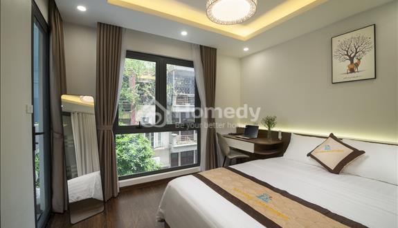 Chung cư cho thuê 30m2 + 50m2, 1 phòng ngủ thoáng, sạch sẽ, gần khu Duy Tân, FPT - Ảnh 1