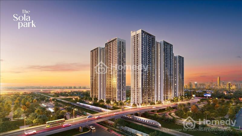 Mua nhà từ móng,quỹ căn Sola Park căn 1N,2N,3N, giá 2.1tỷ-2.8tỷ, ck thêm 3% cho KH booking,Vinhomes - Ảnh 7