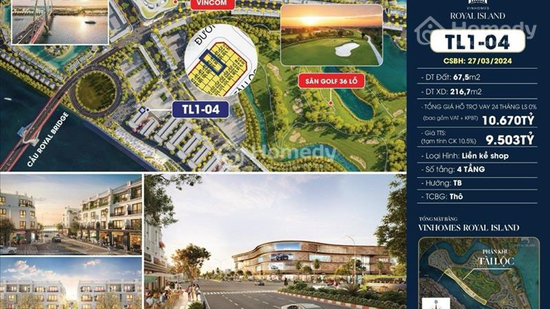 Shophouse Tài Lộc quỹ độc quyền Vinhomes Royal Island - Ảnh 2