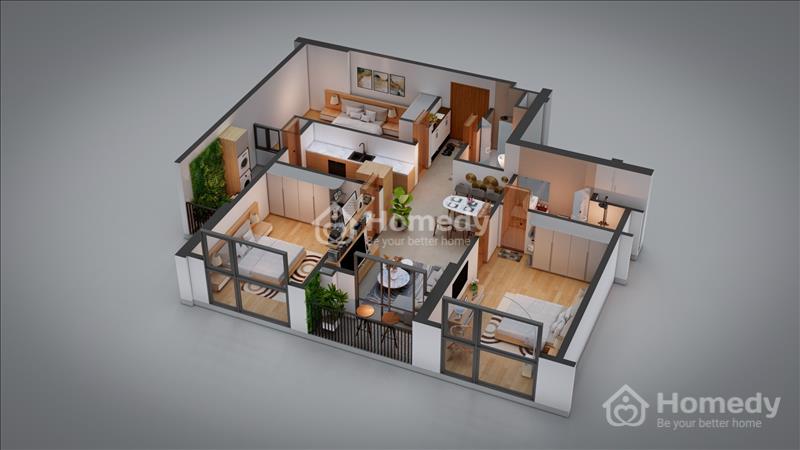  Căn 3PN-3VS hơn 100m2 giá 5.049 tỷ đã có VAT, ký hợp đồng trực tiếp CĐT tại Khai Sơn City  - Ảnh 6