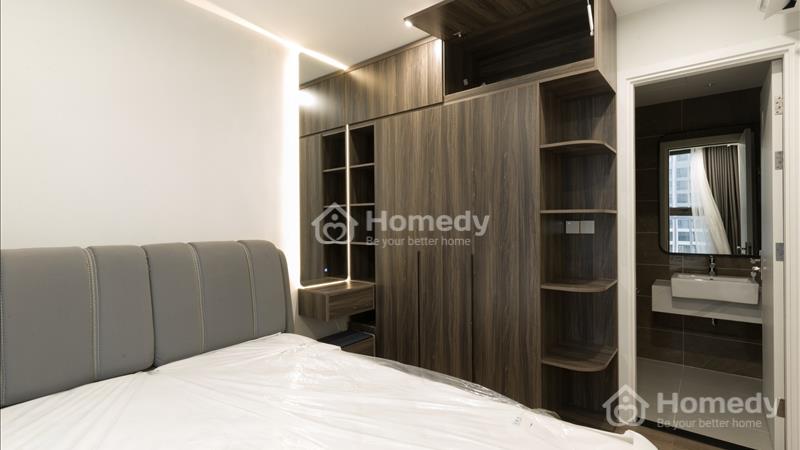 Cho thuê căn góc 2PN 2WC full nội thất mới 100% tầng trung tòa Imperia Vinhomes Smart City - Ảnh 6
