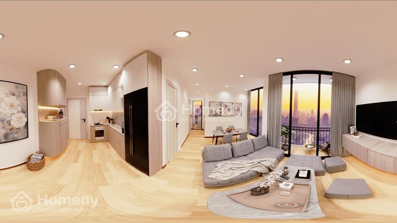 Cho thuê căn góc 2PN 2WC full nội thất mới 100% tầng trung tòa Imperia Vinhomes Smart City - Ảnh 13