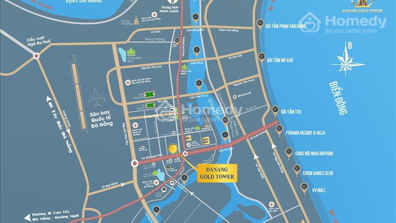 Mở bán CH trung Tâm TP. Đà Nẵng, Q. Hải Châu T6/2024, Nhận Booking chỉ 30 triệu/Căn LHMs Linh - Ảnh 6