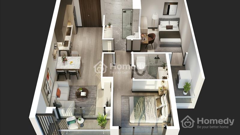BÁN căn 2pn2vs Imperia Smart City đóng tiến độ 50% trong 2,5 năm, trả góp 30 năm, lãi 0% 30 tháng - Ảnh 1