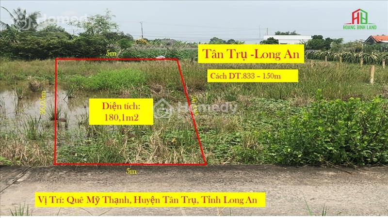 Hạ giá bán gấp lô đất thổ cư 780 triệu cách ĐT.833B 150m trong tháng 5 - Ảnh 1