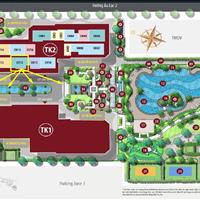 Bán Tonkin1, vinhomes smart city,căn 2PN + 1 2VS 70m2 thông thủy, view nội khu tầng trung nhận ngay