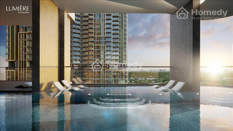 Lumiere Evergreen,A2 bán 2PN góc view nội khu,55.5m2 sử dụng Vinhomes Smart City, giá 4,4 tỷ ký cđt - Ảnh 4