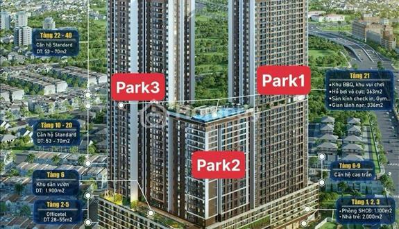 Căn hộ đạt chuẩn 5* Phạm Văn Đồng Picity Sky Park. LH 0937 100 965 để xem giỏ hàng - Ảnh 1