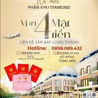 Đất nền thanh toán chỉ 360tr sổ hồng riêng , Ngân hàng hỗ trợ 70% ,liền kề sân bay Long Thành