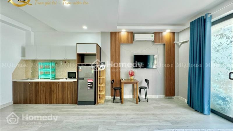 Cho thuê căn hộ dịch vụ studio đầy đủ tiện nghi, ban công thoáng mát Tân Bìn - Ảnh 6
