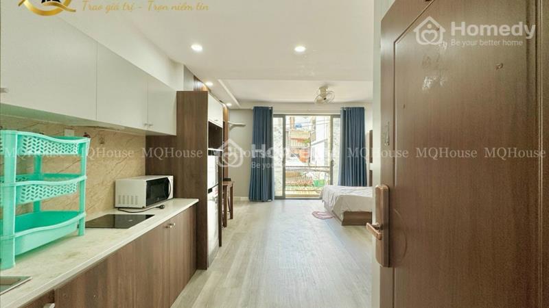 Cho thuê căn hộ dịch vụ studio đầy đủ tiện nghi, ban công thoáng mát Tân Bìn - Ảnh 12