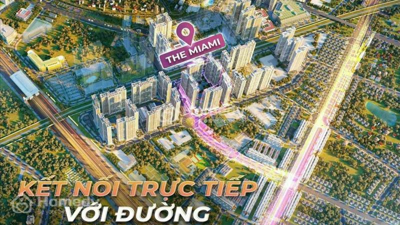 Bán Căn 3N góc view bể bơi nội khu giá rẻ nhất phân khu Miami phong cách Resort Mỹ hướng ĐN - Ảnh 2