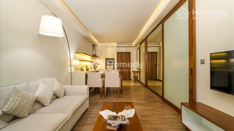 Căn hộ 2 phòng tầng cao, view về bãi tắm Mỹ Khê xinh đẹp + bể bơi vô cực & sky bar - Đã có sổ hồng - Ảnh 3