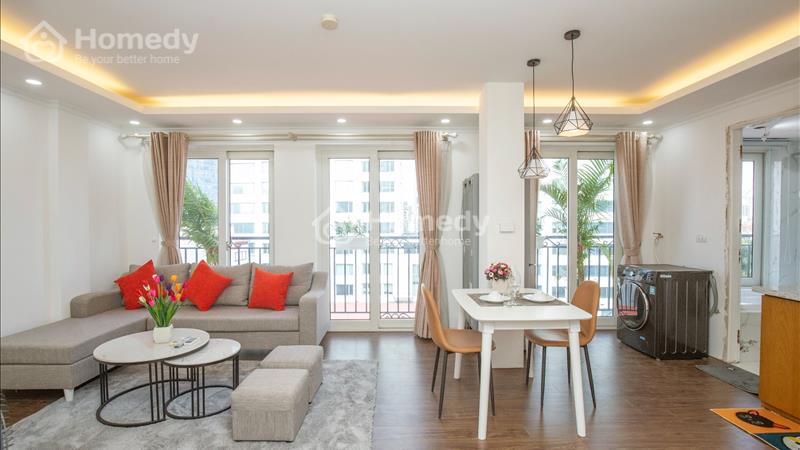 Toà nhà Sumitomo cho thuê căn hộ dịch vụ 1 ngủ 65m2 giá từ 1000$ tại phố 523 Kim Mã - Ảnh 1