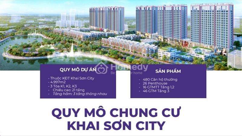 Duy nhất căn 3PN - 2VS hơn 100m2 giá vào HĐMB 5.193 tỷ tại Khai Sơn City Long Biên - Ảnh 12
