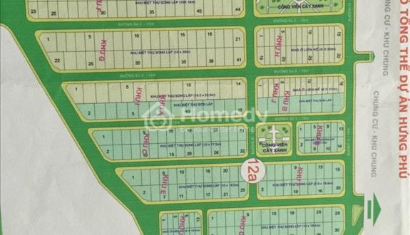 Cần bán lô Biệt Thự  D/A Hưng Phú 2, P Phước Long B TP Thủ Đức, diện tích 10x20m giá 66tr/m2  - Ảnh 1