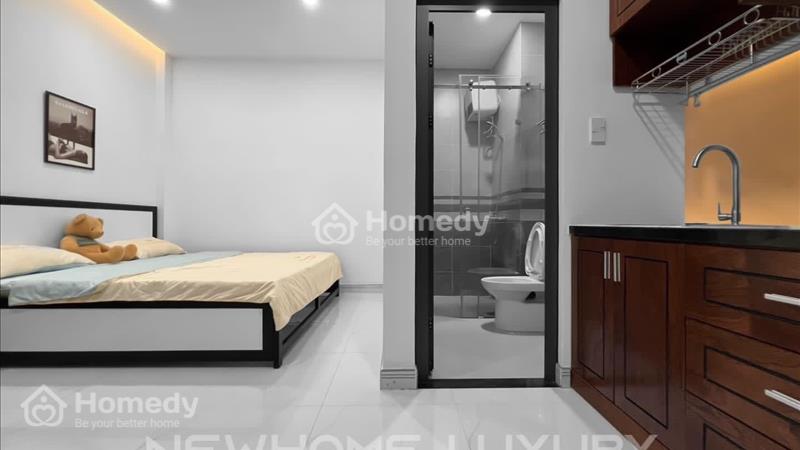 Cho Thuê Căn Hộ Đầy Đủ Nội Thất Mới 100% Có Thang Máy Ngay Vòng Xoay  & LotteMart Lê Đại Hành  - Ảnh 4
