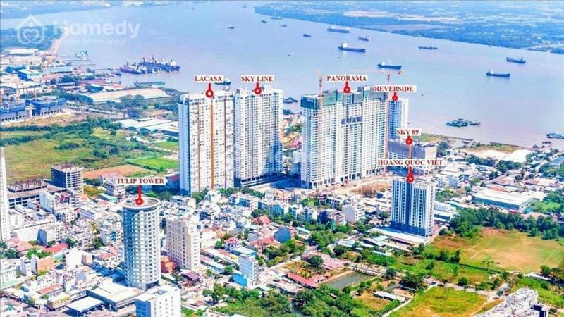Rẻ nhất Lacasa Quận 7, đã có sổ hồng, 2PN 86 m2 chỉ 2,85 tỷ - Ảnh 1
