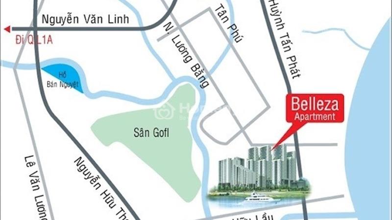 Bán căn hộ 2 phòng ngủ Belleza Quận 7, đã có sổ hồng, 60 m2 giá tốt - Ảnh 11