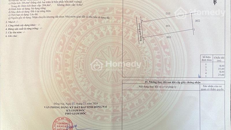 Chủ kẹt tiền ngân hàng gửi bán lô đất ngay cổng KCN Giang điền,Trảng Bom. - Ảnh 1