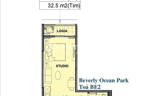Em bán căn Studio phân khu cao cấp - Vinhomes Ocean Park trả góp 1%/tháng không mất lãi . 