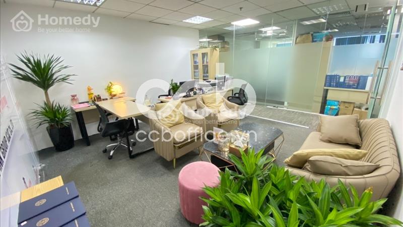 Văn phòng cho thuê full nội thất tiện tích siêu tiết kiệm chi phí tại phố Duy Tân, Cầu Giấy, Hà Nội - Ảnh 1