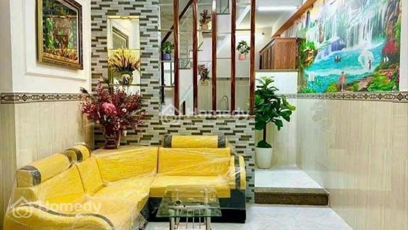 Hạ giá chốt 1tỷ730 nhà Đình Nghi Xuân Q.bình tân 42m2 Hxh sổ riêng sang - Ảnh 1