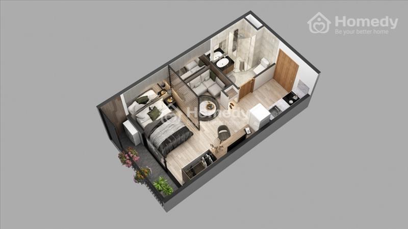 Cho thuê căn hộ studio - Khu đô thị Ecopark - Giá 4tr5/tháng - Ảnh 1