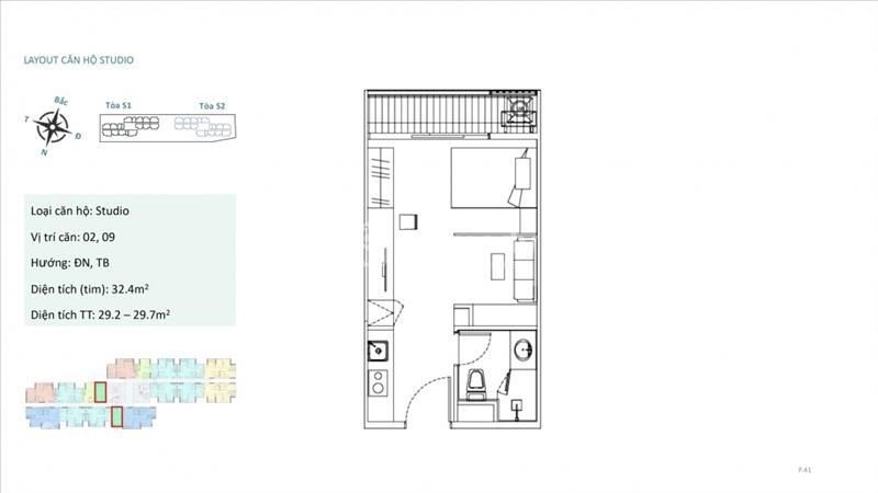 Cho thuê căn hộ studio - Khu đô thị Ecopark - Giá 4tr5/tháng - Ảnh 2