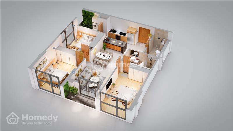 Chính Chủ cần bán căn hoa hậu 97m2 (3PN+2VS) tại Khai Sơn, T9/2024 nhận nhà - Ảnh 2