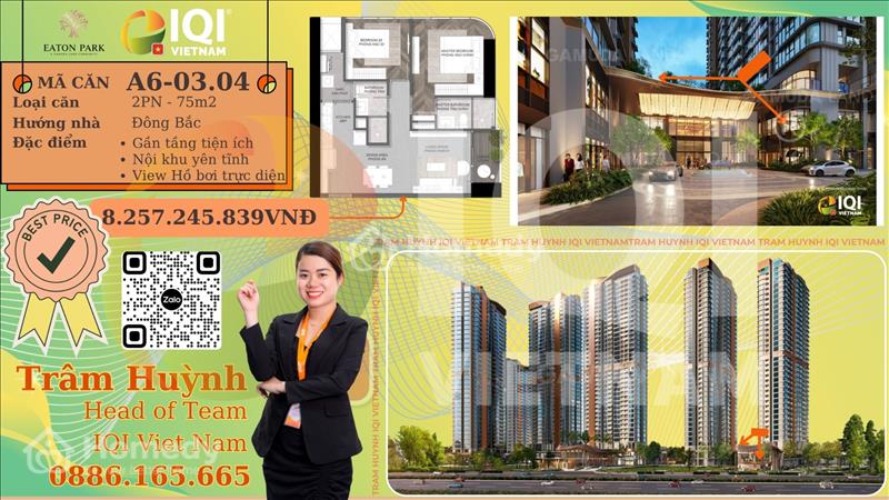Bán căn hộ Eaton Park - dự án mới & hot nhất Quận 2. Mua đợt 1 giá gốc CDT Gamuda Land - Ảnh 3