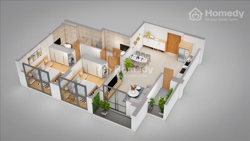 Chào hè rực rỡ Khai Sơn City, Chiết khâú 12,5%+ Qùa tân gia 375tr, căn 2PN=4 tỷ, căn 3PN=5,3 tỷ - Ảnh 2