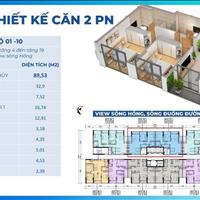 Chỉ từ 44tr/m2 sở hữu căn hộ 2PN-90m2 tại Khai Sơn City, Ưu đãi đến 375 triệu- Slot cuối cùng