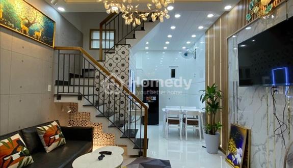 Về quê Bà Tám bán gấp nhà đường Xóm Chiếu Quận 4, 60m2 1 tỷ 150 triệu cạnh chợ Xóm Chiếu tiện kd - Ảnh 1