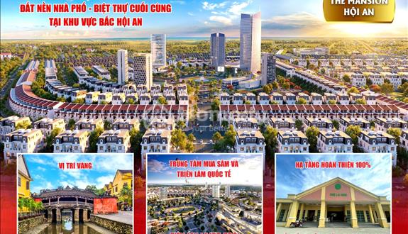bán đất nền dự án Mansion Hội An giá bán 14.7tr/m2 - Ảnh 1